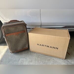 Hartmann Brown and Tan Travel Bag